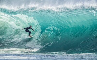 Exhilaration! Jesus on my Surfboard